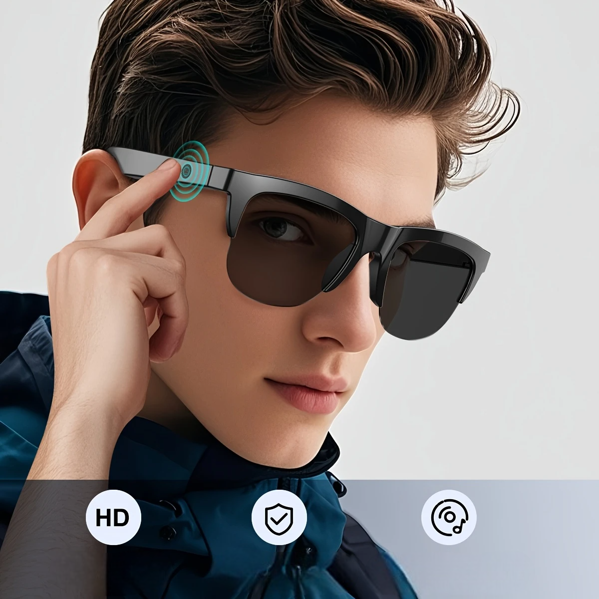 🕶️ Gafas Inteligentes Inalámbricas F-06
