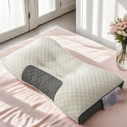 Almohada Ergonómica Ortopédica con Soporte Cervical y Diseño Reversible